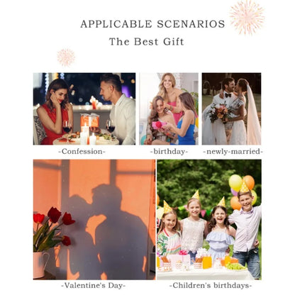 Świecący Miś Miłości 17 cm – prezent na Walentynki i Święta