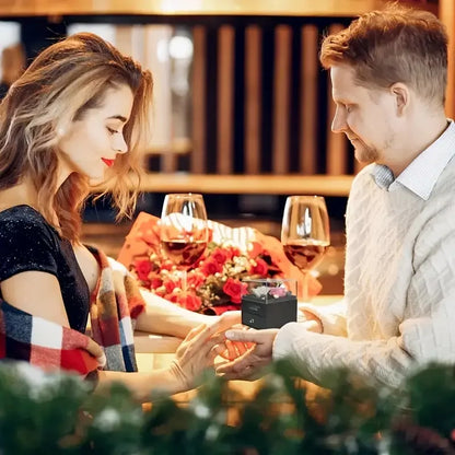 Bestseller na Walentynki! Naszyjnik Ocean Heart z wieczną różą – wyjątkowy prezent pełen miłości dla niej